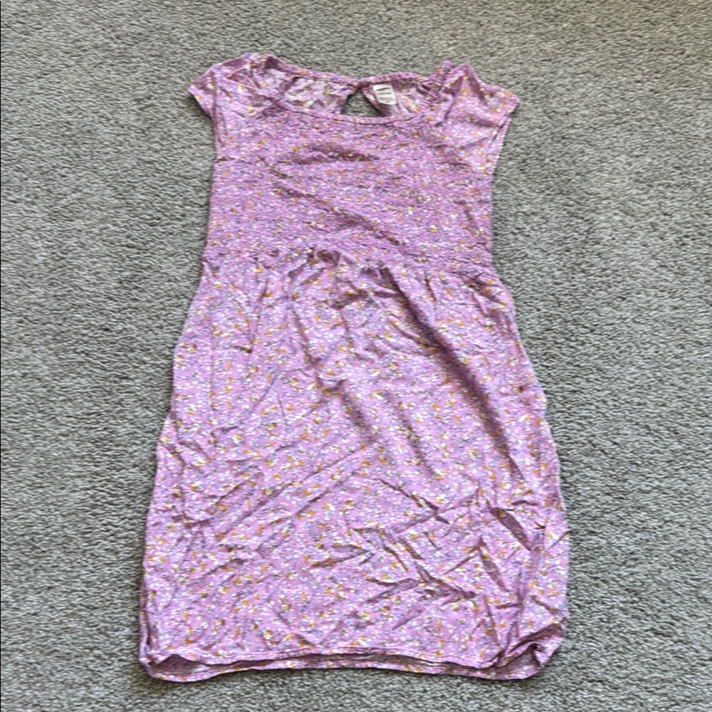 Floral Purple Dress